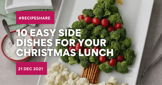 10 Easy Side Dishes For Your Christmas Lunch