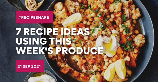 7 Recipe Ideas Using This Week's Produce