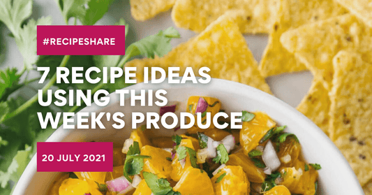 7 Recipe Ideas Using This Week's Produce
