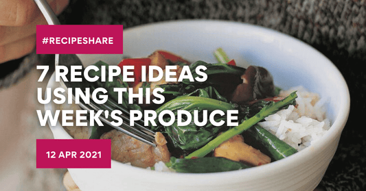 7 Meal Idea's Using This Weeks Produce