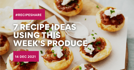7 Recipe Ideas Using This Week's Produce