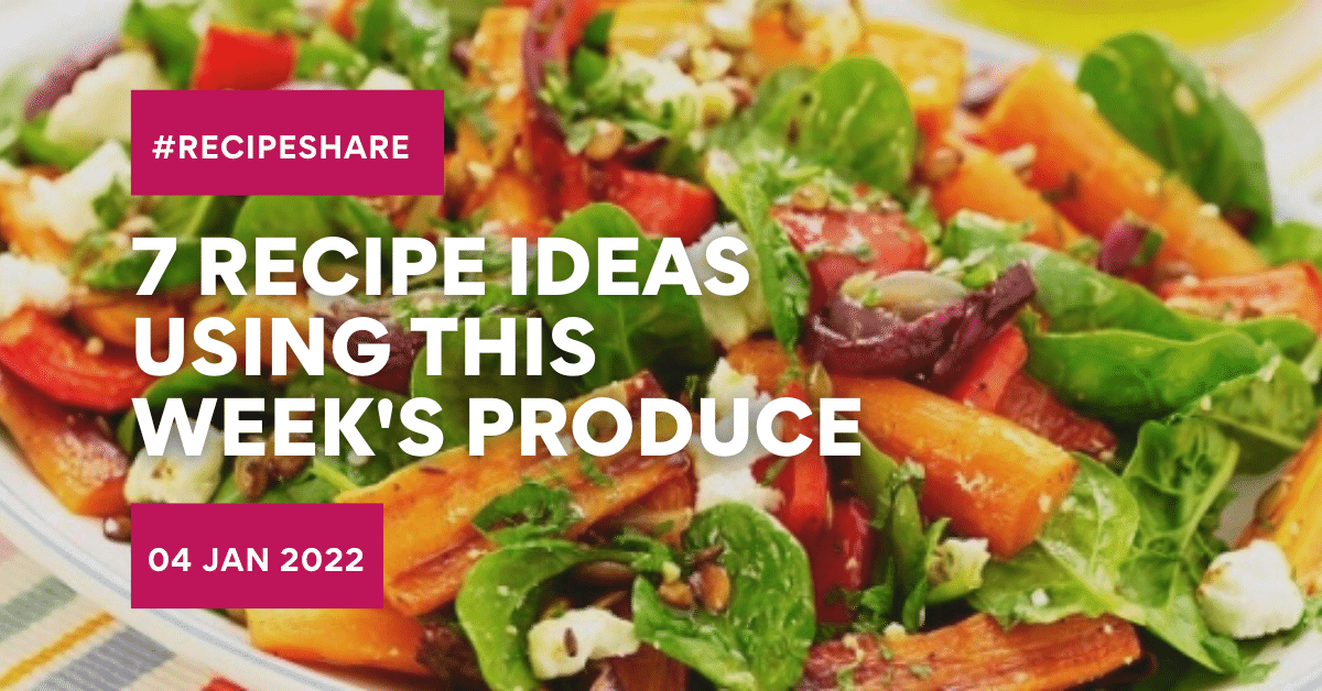 7 Meal Ideas Using This Week's Produce