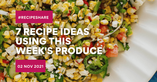 7 Recipe Ideas Using This Week's Produce