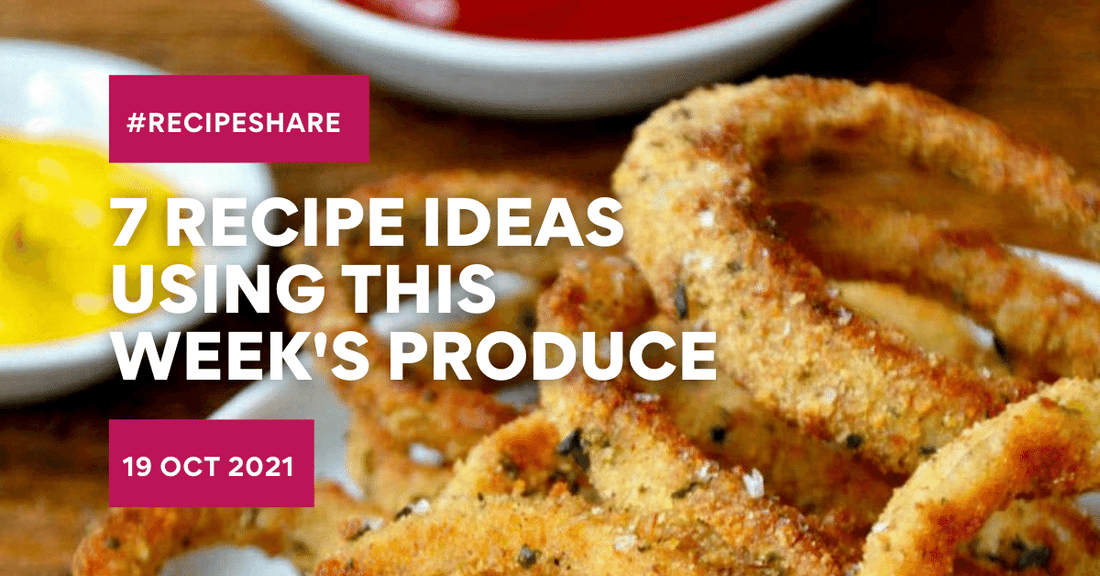 7 Recipe Ideas Using This Week's Produce