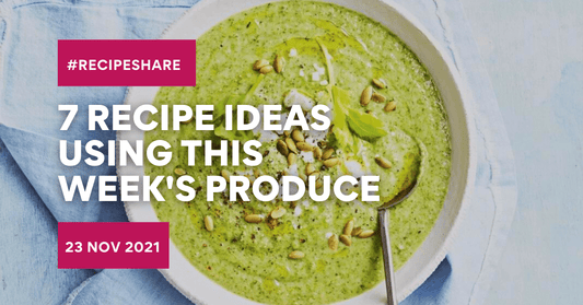 7 Recipe Ideas Using This Week's Produce