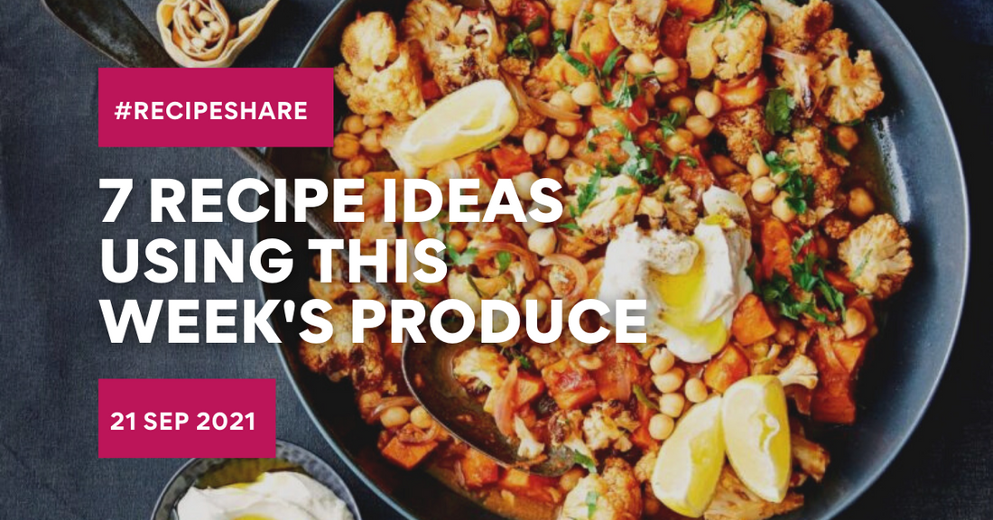 7 Recipe Ideas Using This Week's Produce
