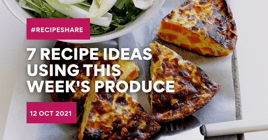 7 Recipe Ideas Using This Week's Produce